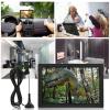 NDNCZDHC Digital Television, DC12V Digital TV 1280x800 Television Small TV Flat Screen TV TV Monitor Portable TV Tiny TV for Car/Home view 3