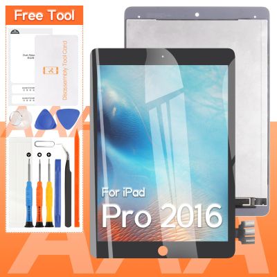 Screen Replacement for iPad Pro 9.7 2016 LCD Display 9.7 inch A1673 A1674 A1675 LCD Screen Touch Digitizer Full Assembly(Black)