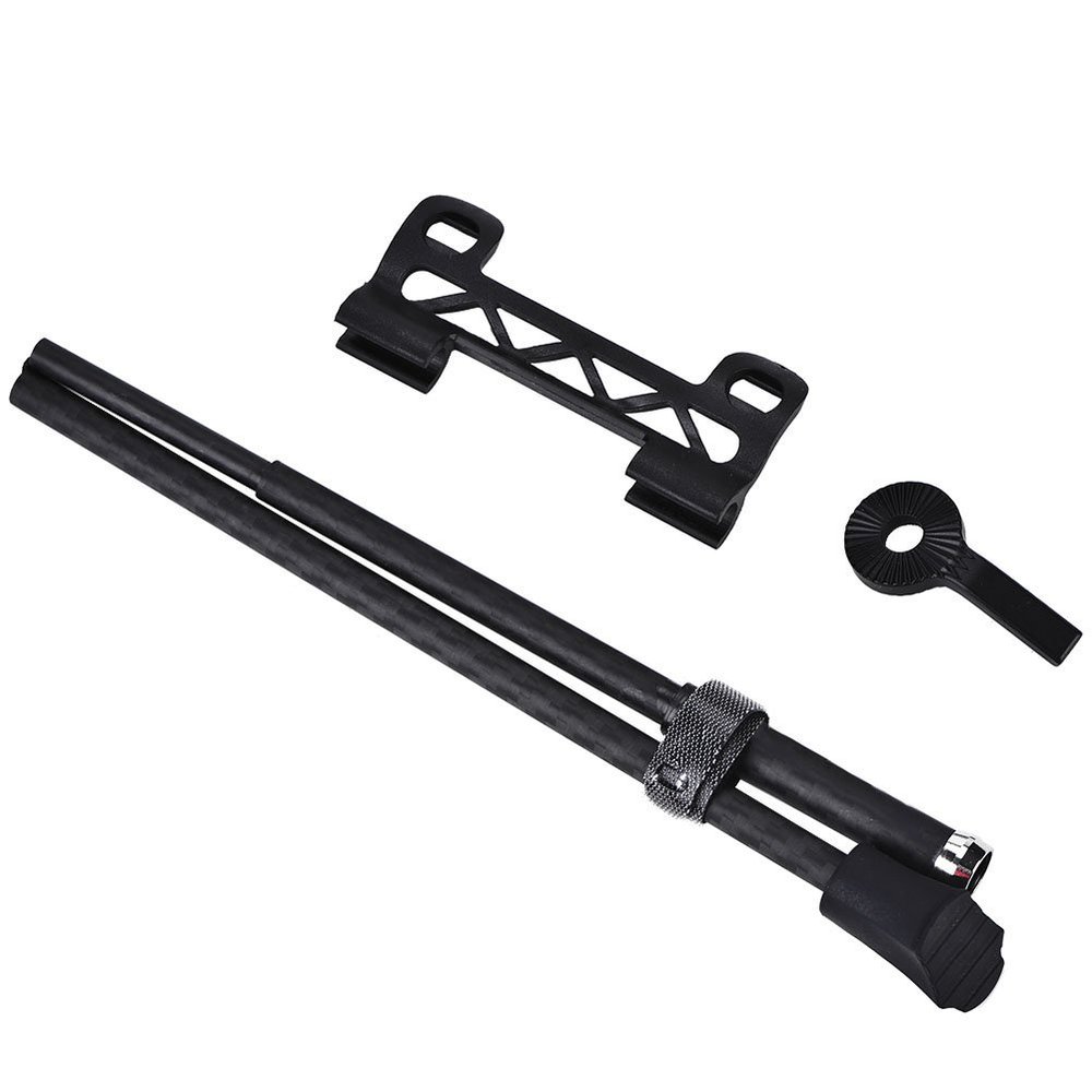 HERCHR Bicycle Kickstand, Carbon Fiber Bicycle Kickstand Bike Quick Release Stand Rack Adjustable Bicycle Kickstand Rear Mount Type for Mountain Bike Bicycle