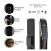 HAvern Smart Lock Keyless Door Lock Electronic Keyboard Pin with Keyboard Easy Installation WiFi Fingerprint Smart Door Lock view 3