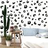 360 Pcs Black Cheetah Stickers Animal Print Cheetah Leopard Wallpaper Removable Vinyl Wall Stickers for Bedroom Car Living Room Office Home DIY Wall Decoration view 3