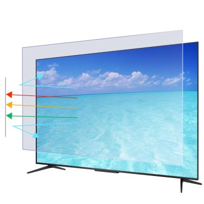 AIZYR Anti-Blue Light Screen Anti-Glare Screen Protector for 50/55/60inch, Anti-UV Eye Protection Monitor Screen Filter Film,55 In/L1211W682mm