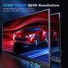 2.5K Portable Gaming Monitor, 18" 144Hz IPS Portable Laptop Monitor, Second Screen Dual USB C HDMI Computer Gaming Display with Speakers & Smart Cover, Travel Monitor for PC Phone PS4/5 Xbox Switch view 4