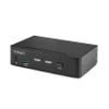 StarTech.com 2-Port DisplayPort KVM Switch, 8K 60Hz / 4K 144Hz, Single Display, DP 1.4, 2X USB 3.0 Ports, 4X USB 2.0 HID Ports, Push-Button & Hotkey Switching, TAA Compliant (D86A2-2-PORT-8K-KVM) view 1