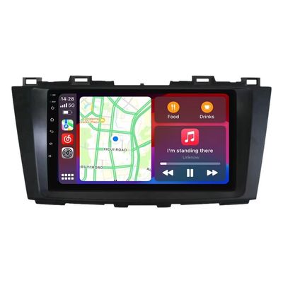 5GWiFi Upgrade Car Stereo Radio for Mazda 5 2010-2015 - Biorunn 8-Core Wireless Carplay Android Auto GPS Navigation - 2GB+32GB 9 inch Touchscreen Blue-Tooth RDS FM AM DSP