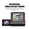 3 Channel Dash Cam, 1080p Cars Dash Camera, Dash Cam Three Way Triple Car Camera with 170 Front Wide Angle Camera for Driver Travelling Photographer view 4