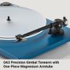 U-Turn Audio - Orbit Plus (Gen 2) Turntable with Built-in Preamp, Blue view 3