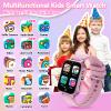 Kids Smart Watch Girls Gift for Girl Aged 6-12, HD TouchScreen Kids Watch with 39 Games Video Camera Music Pedometer Audiostory Learn Card Educational Toys Birthday Gifts for Girls Ages 5 6 7 8 9 view 2