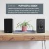 Micca MB42X G2 Passive Bookshelf Speakers for Home Theater Surround Sound, Stereo, and Passive Near Field Monitor, 2-Way (Black, Pair) view 4