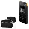 BoxWave Case Compatible with Sony Walkman NW-ZX707 - SoftSuit with Pocket, Soft Pouch Neoprene Cover Sleeve Zipper Pocket - Jet Black with Grey Trim view 1