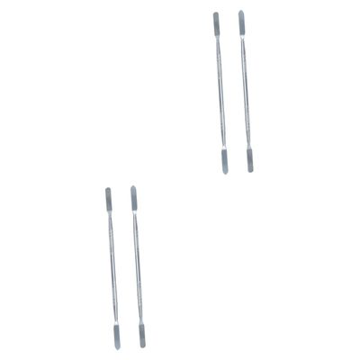 DOITOOL 4pcs Stainless Steel Spudger Repair Pry Tool for Mobile Phone Tablet Laptop Double-ended Opening Stick for Electronics Disassembly and Repair
