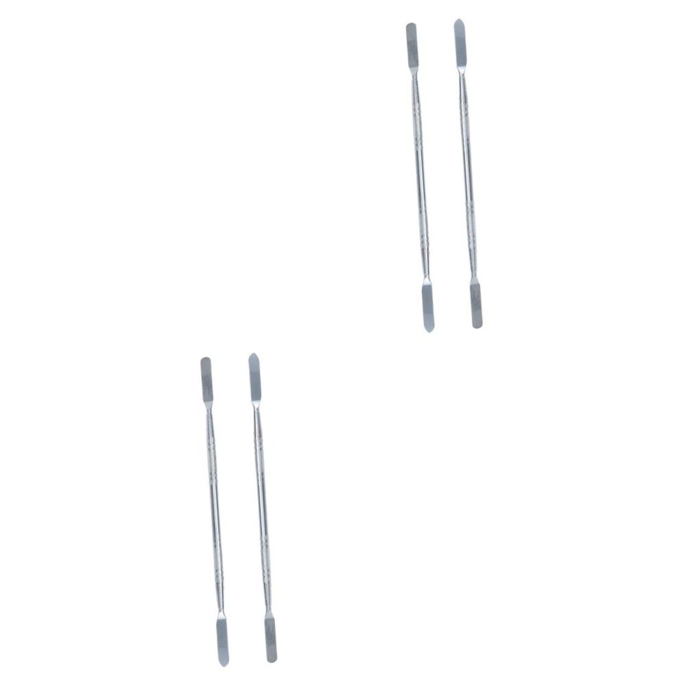 DOITOOL 4pcs Stainless Steel Spudger Repair Pry Tool for Mobile Phone Tablet Laptop Double-ended Opening Stick for Electronics Disassembly and Repair
