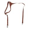 Haofy SLR Camera Strap Scratch Proof Leather Vintage Camera Shoulder Strap Snap Lock Buckle (Left Shoulder Strap) view 1