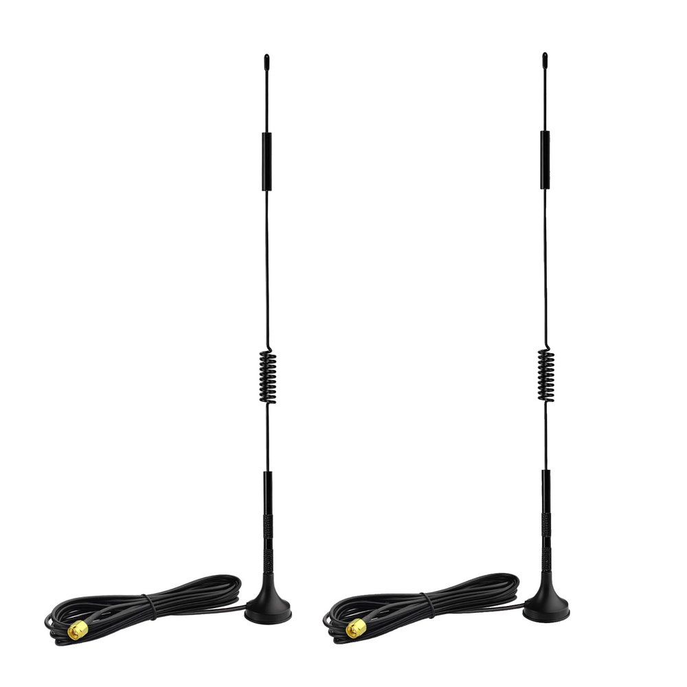 Bingfu High Gain 5dBi 4G LTE Cellular Mimo SMA Magnetic Base Antenna Compatible with 4G LTE Wireless Router Modem Hotspot Cellular Gateway Industrial IoT Router Mobile
