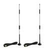 Bingfu High Gain 5dBi 4G LTE Cellular Mimo SMA Magnetic Base Antenna Compatible with 4G LTE Wireless Router Modem Hotspot Cellular Gateway Industrial IoT Router Mobile view 1