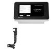 BoxWave Car Mount Compatible with Owl Labs Meeting HQ Device - Rearview Mirror Car Mount, Rear View Mirror Adjustable GPS Car Mount - Jet Black view 1