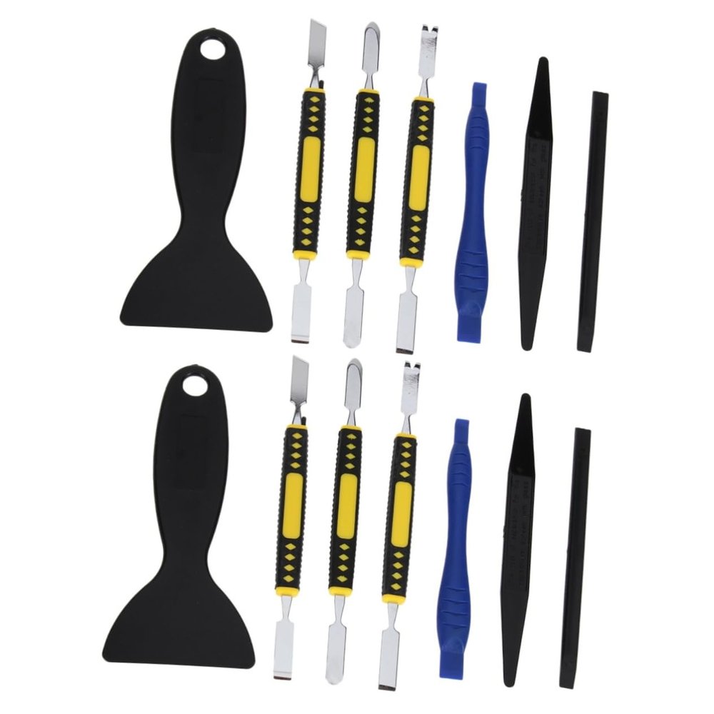 DOITOOL 14 Pcs Essential Cell Phone Repair Kit Scraper Crowbar for Electronics Disassemble and Repair Tools