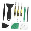 DOITOOL 14 Pcs Essential Cell Phone Repair Kit Scraper Crowbar for Electronics Disassemble and Repair Tools view 4