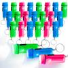 Mini Flashlight Keychains Party Favors for Kids, Backpack Fillers, 24 Pack view 1