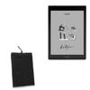 BoxWave Case Compatible with Onyx BOOX Nova Air C - Velvet Pouch, Soft Velour Fabric Bag Sleeve with Drawstring - Jet Black view 1