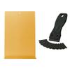 GlamorDove Hair Extensions Tape Remover Kit Tool with Tape Remover Board Razor Scraper Plastic Blades Car Window Sticker Label Glass Floor Kitchen Adhesive Tape Removal Tool view 1