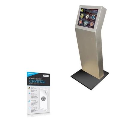 BoxWave Screen Protector Compatible with Advanced Kiosks Outdoor Kiosk (19 in) - ClearTouch Crystal (2-Pack), HD Film Skin - Shields from Scratches