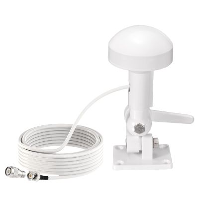 Bingfu Boat Marine GPS Navigation External Antenna (16.5ft Cable) with Bracket Compatible with Garmin GPSMAP MAP NavTalk StreetPilot Furuno Matsutec Trimble Transducer Fishfinder Sounder