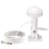 Bingfu Boat Marine GPS Navigation External Antenna (16.5ft Cable) with Bracket Compatible with Garmin GPSMAP MAP NavTalk StreetPilot Furuno Matsutec Trimble Transducer Fishfinder Sounder view 1