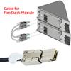 NFHK 20Gbps 40Gbps FlexStack Stacking Cable CAB-STK-E-0.5M Compatible for Catalyst 2960S 2960X 2960XR Networking Switch view 4
