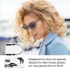 Healvian 17pcs Silicone Eyeglass Ear Cushions Anti-skid Glasses Grips for Secure Fit Easy to Install Comfortable Ear Pads for Eyewear Users view 3