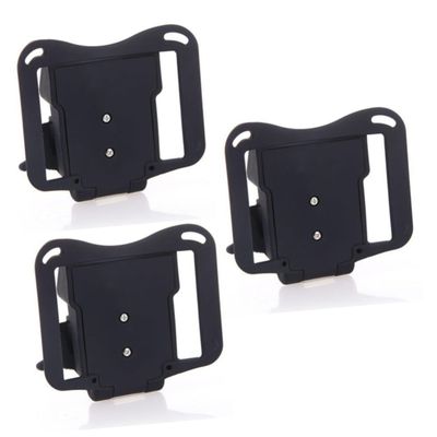 Gatuida 3pcs Camera Belt Clip System Belt Buckles for Cameras Lightweight Design Random Styles Compatible Models Comfortable Wear for Duration
