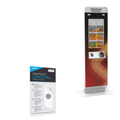 BoxWave Screen Protector Compatible with Olea Geneva Indoor (27 in) - ClearTouch Crystal (2-Pack), HD Film Skin - Shields from Scratches