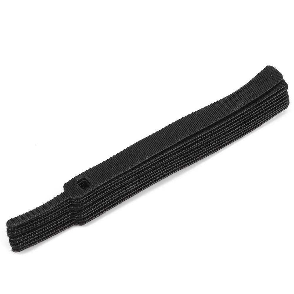 100Pcs Pin-Shape Hook and Loop Ties, Cable Organizer Phone Cord Management Earphone Mouse Ties Wire Winder Protector