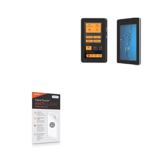 BoxWave Screen Protector Compatible with Geekland Android PoE Wall Mount Tablet for Home or Building Automation (5 in) - ClearTouch Anti-Glare (2-Pack), Anti-Fingerprint Matte Film Skin