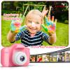 Kids Camera for Boys and Girls, GPOSY Digital Camera for Kids, Toddler Camera Christmas Birthday Toy Gifts for Kids Age 3 4 5 6 7 8 9 10 with 32GB SD Card, Video Recorder 1080P HD(Pink) view 3