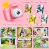 Kids Camera for Boys and Girls, GPOSY Digital Camera for Kids, Toddler Camera Christmas Birthday Toy Gifts for Kids Age 3 4 5 6 7 8 9 10 with 32GB SD Card, Video Recorder 1080P HD(Pink) view 4