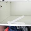 2pcs Heavy Duty Plastic Drawer Slides for Kitchen and Cupboards Smooth Gliding Cabinet Rail Track Guides Drawer Slider Replacement Parts for Organizing Storage view 4