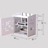 BinOxy Cord Management Box Router Storage Box Wire Power Cord Socket Finishing Box Collection Box WiFi Set-top Box Shelf Cable Box view 2