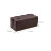 BinOxy Cord Management Box Desktop Wire Storage Box Light cat Router Rack Set-top Box Row Plug Socket Cable Management Box Cable Box view 2