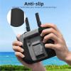 BRDRC Air 3S Silicone Cover Case Sleeve for DJI RC 2,Protective Cover Compatible with DJI Neo Mini 4 Pro Air 3 Flip Fly More Combo Controller Accessories (Black) view 3
