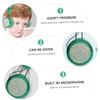 Mobestech Boy Girl Dinosaur Headset with Microphone Cute Cartoon Design Volume Limiting for Hearing for School and Travel Compatibility with Phones and Tablets view 4