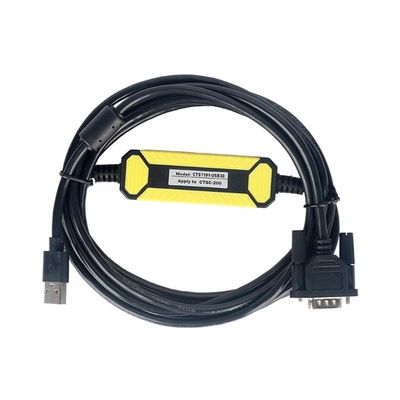 for CTS7191-USB30 PLC Programming Cable CTSC-100 Download Cable Black Length : 3 Meters
