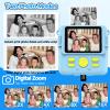 Instant Print Camera for Kids with 3 Rolls of Printer Paper, 1080P Toddler Digital Camera Toys for Age 3-12 with 32GB SD Card, Christmas & Birthday Gifts for 3 4 5 6 7 8 Year Old Girls & Boys (Blue) view 3