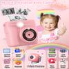 Instant Print Camera for Kids with 3 Rolls of Printer Paper, 1080P Toddler Digital Camera Toys for Age 3-12 with 32GB SD Card, Christmas & Birthday Gifts for 3 4 5 6 7 8 Year Old Girls & Boys (Pink) view 2