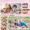 Instant Print Camera for Kids with 3 Rolls of Printer Paper, 1080P Toddler Digital Camera Toys for Age 3-12 with 32GB SD Card, Christmas & Birthday Gifts for 3 4 5 6 7 8 Year Old Girls & Boys (Pink) view 3