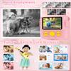 Instant Print Camera for Kids with 3 Rolls of Printer Paper, 1080P Toddler Digital Camera Toys for Age 3-12 with 32GB SD Card, Christmas & Birthday Gifts for 3 4 5 6 7 8 Year Old Girls & Boys (Pink) view 4