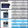 Latest V2.4 Malachite DSP2 SDR Radio Receiver, GOOZEEZOO Shortwave Radio Receiver 10kHz-380MHz & 404MHz-2GHz AM SSB DSB CW NFM WFM Air FT8,RTTY Decoder Function Noise Reduction with 5000mAh Battery view 2