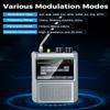 Latest V2.4 Malachite DSP2 SDR Radio Receiver, GOOZEEZOO Shortwave Radio Receiver 10kHz-380MHz & 404MHz-2GHz AM SSB DSB CW NFM WFM Air FT8,RTTY Decoder Function Noise Reduction with 5000mAh Battery view 4