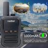 Radtel RT12 Rechargeable Walkie Talkies for Adults Long Range Handheld FRS Two Way Radio 16CH Handsfree VOX for Camping Hiking (8 Pack) view 3