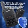 Radtel RT12 Rechargeable Walkie Talkies for Adults Long Range Handheld FRS Two Way Radio 16CH Handsfree VOX for Camping Hiking (8 Pack) view 4